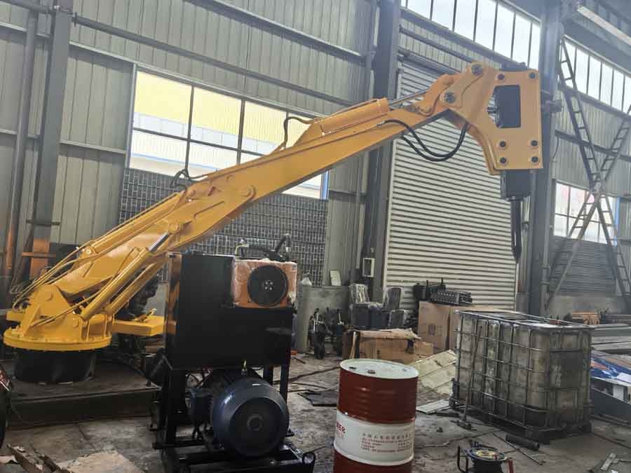 挖抓船吊固定吊車(chē)載吊總成