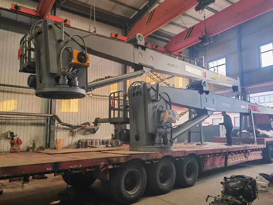 挖抓船吊固定吊車(chē)載吊總成