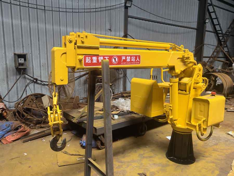 挖抓船吊固定吊車(chē)載吊總成